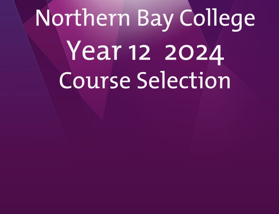 Year 12 Course Selection for 2024